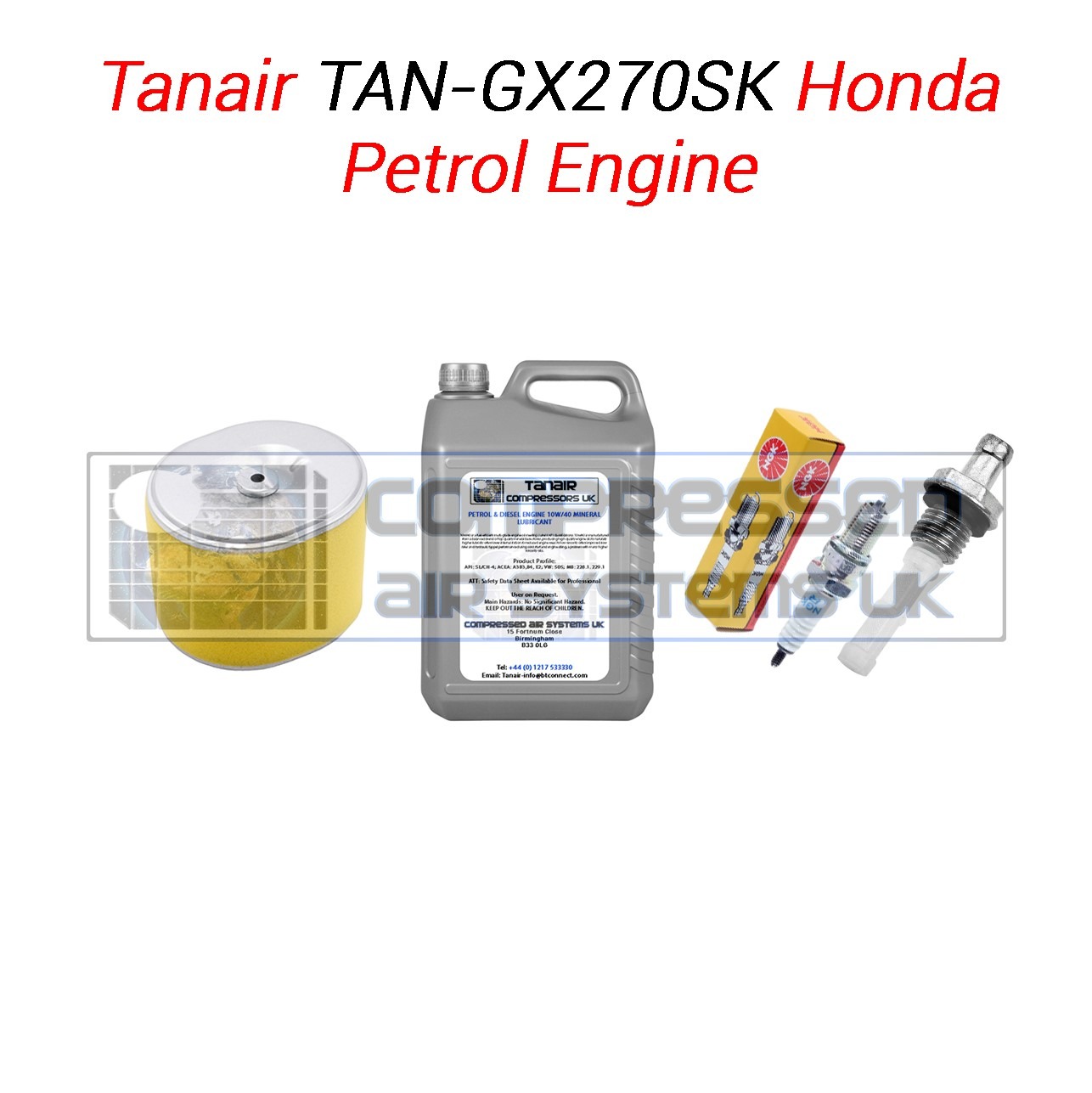 tanair_tan-gx270sk_honda_petrol_engine_service_performance_kit_suitable_for_9_hp_engine