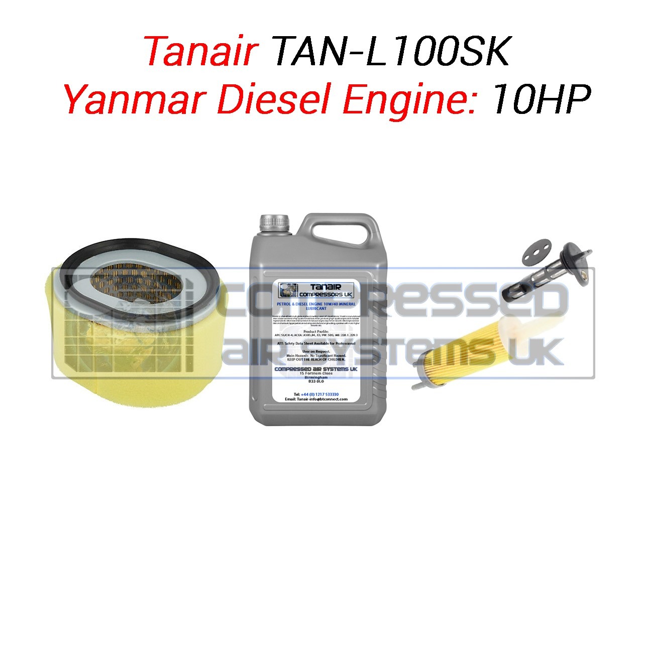 TAN-L70SK Yanmar Diesel Engine Service Kit