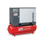 Fini VISION 813-270 ES | 27 CFM 13 Bar Air Compressor 270 Litre Receiver Mounted with Dryer + Pre & Final Filter
