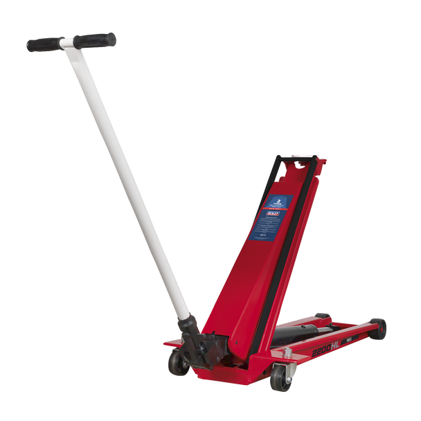 Sealey 2200HL | High Lift Low Profile Trolley Jack 2 Tonne
