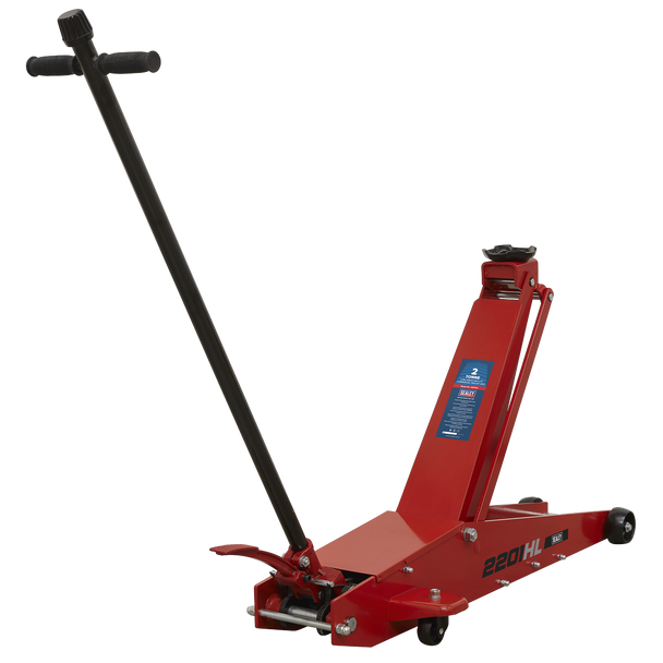 Sealey 2201HL | Long Reach High Lift Commercial Trolley Jack 2 Tonne