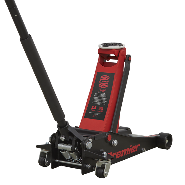 Sealey 2500LE | Premier Low Profile Trolley Jack 2.5 Tonne