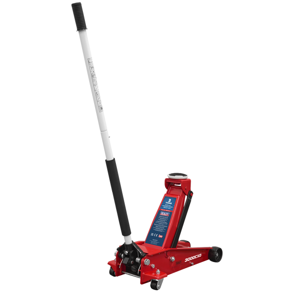 Sealey 3000CXD | Standard Chassis Trolley Jack 3 Tonne