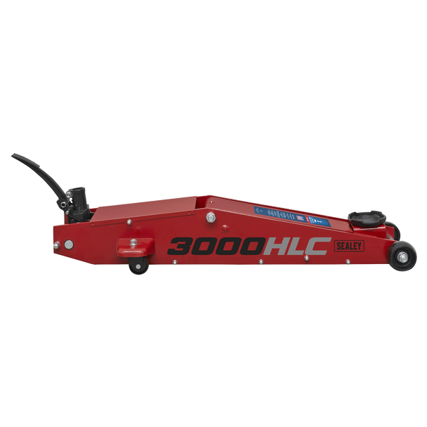 Sealey 3000HLC | Premier Long Reach High Lift Trolley Jack 3 Tonne