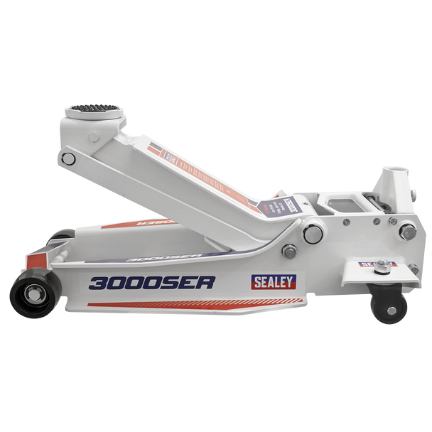 Sealey 3000SER | Low Profile Trolley Jack with Rocket Lift 3 Tonne