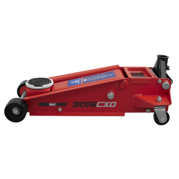 Sealey 3015CXD | Trolley Jack with Super Rocket Lift 3 Tonne