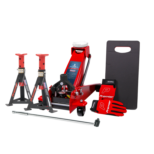 Sealey 3290CXCOMBO | Trolley Jack Combo 3 Tonne