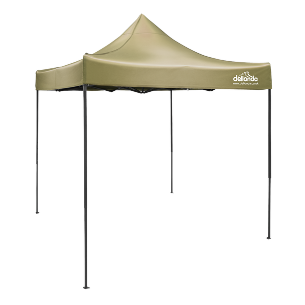 Sealey DG303 | Dellonda 2x2m Pop-Up Gazebo Canopy with Water-Resistant Carry Bag, Stakes & Weight Bags - Beige