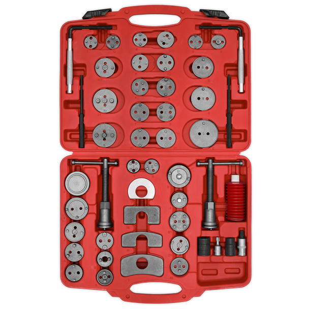 Sealey VS0287 ⏐ Brake Piston Wind-Back Tool Kit 50pc