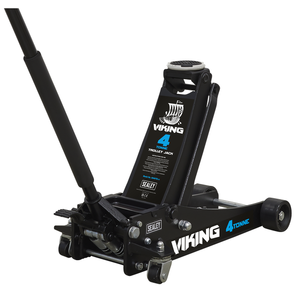 Sealey 4040TB | Viking Low Profile Professional Trolley Jack with Rocket Lift 4 Tonne