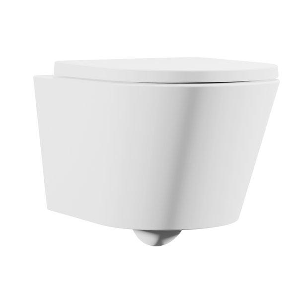 Sealey DH335 | Wall Hung Toilet with Soft Close Seat & Rimless Flush ? White