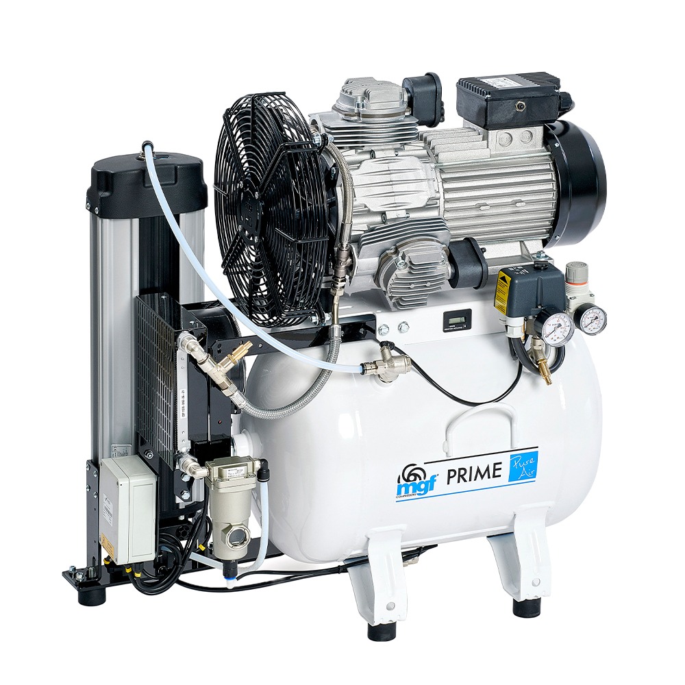 MGF M-PR-OF300-040-AN (230 Volt) | 50/25 Prime HDD with Heavy Duty Pump (100% rated), -40° Dew Point Desiccant Dryer, 40 Litre Receiver