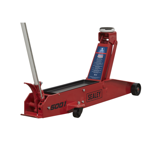 Sealey 5001 | Premier Long Reach Trolley Jack 5 Tonne