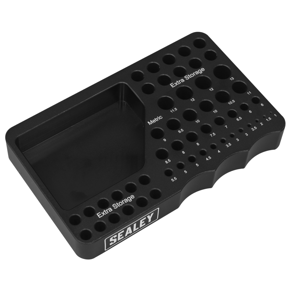 Sealey GDH79 | Heavy Duty 52 Hole Drill Bit Stand