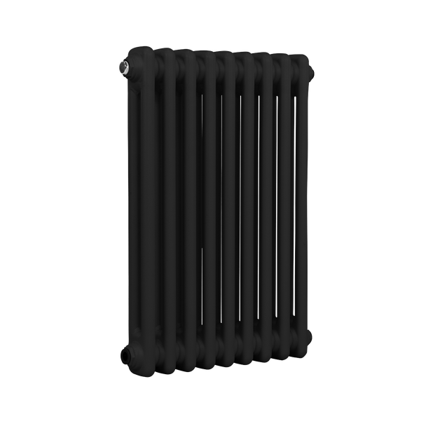 Sealey DH361 | Baridi Horizontal Traditional 2 Column Radiator 600 x 427mm ? Black