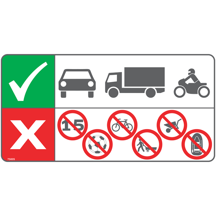 PCL 75005 | Airtower Warning Label
