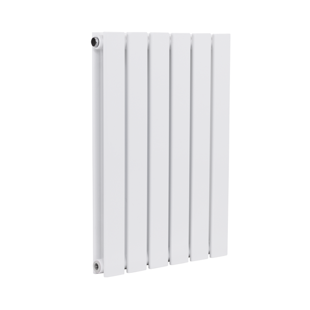 Sealey DH348 | Baridi Horizontal Radiator Contemporary Double Flat Panel Design 600 x 420mm ? White