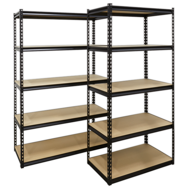 Sealey AP900R | Racking Unit with 5 Shelves 340kg Capacity Per Level