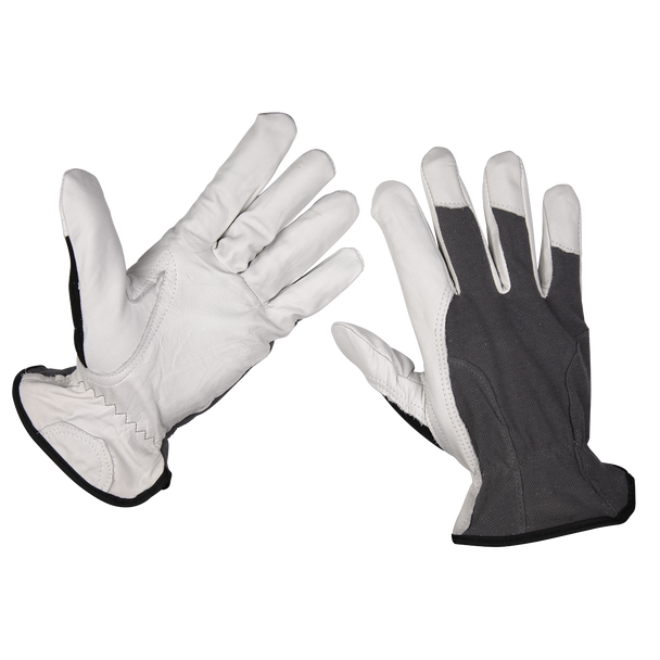 Sealey 9136XL | Worksafe Super Cool Hide Gloves, X-Large - Pair