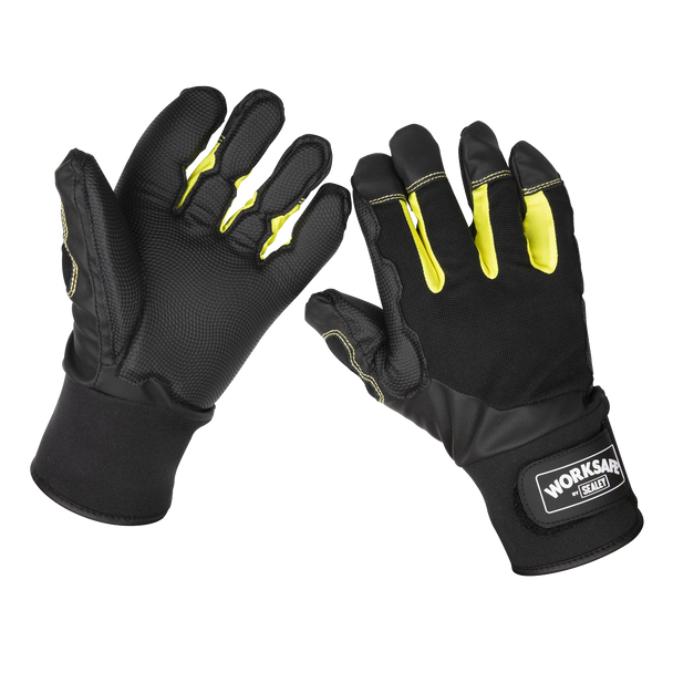 Sealey 9142L | Worksafe Anti-Vibration Gloves, Large - Pair