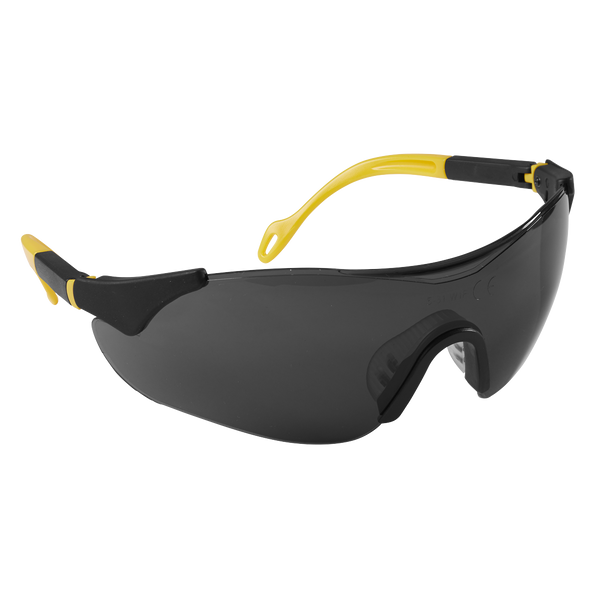 Sealey 9209 | Worksafe Sports Style Shaded Safety Glasses with Adjustable Arms