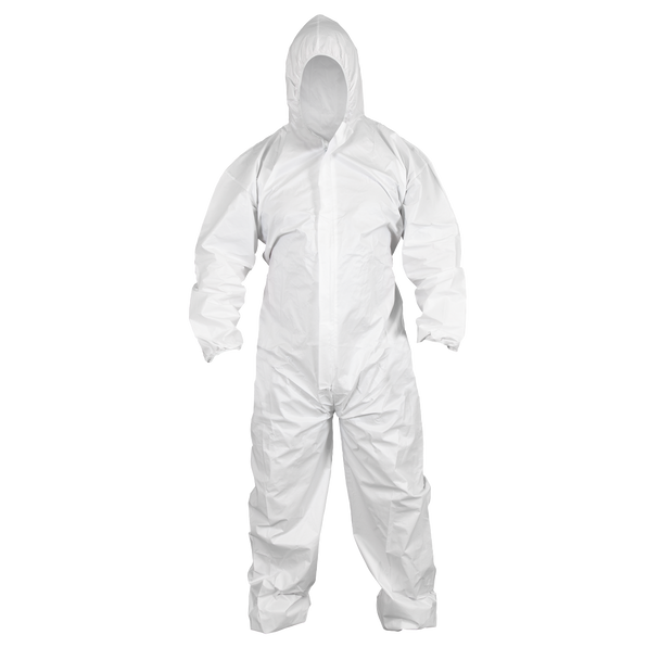 Sealey 9602L | Worksafe Type 5/6 Chemical Coverall - Large