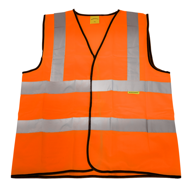Sealey 812XXL | Worksafe Hi-Vis Orange Waistcoat - XX-Large