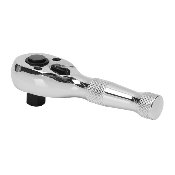 Sealey AK661S | Premier Stubby Pear-Head Ratchet Wrench with Flip Reverse 3/8"Sq Drive