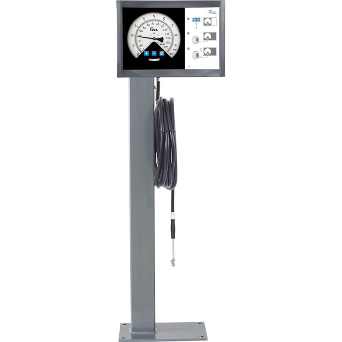 PCL A20S20T | A20 Tyre Inflator Pedestal Mounted 0-145 psi & 0-10 bar
