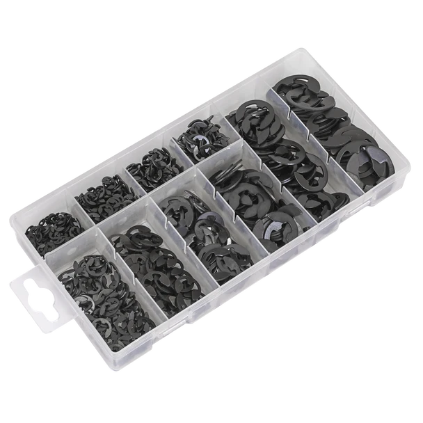 Sealey AB013ER | Imperial E-Clip Retainer Assortment 800pc | Compressed ...