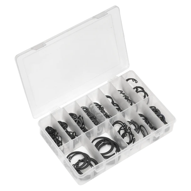 Sealey AB017CC | Circlip Assortment Internal & External 200pc