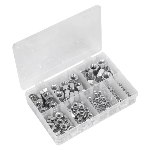 Sealey AB046SN | Steel Nut Assortment M4-M16 255pc