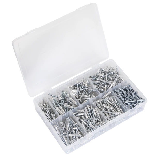 Sealey AB079AR | Aluminium Rivet Assortment 335pc