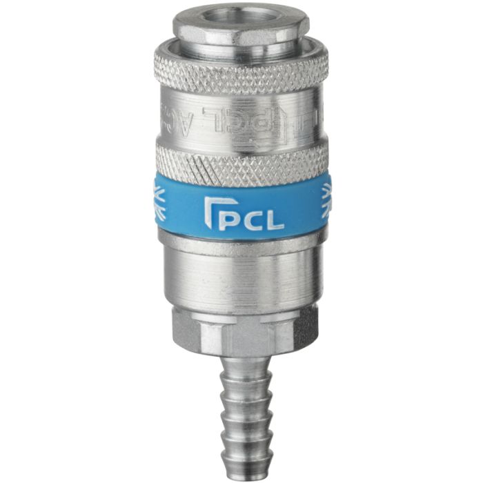 PCL AC21R | Airflow Coupling 6.35mm (1/4) i/d Hose Tailpiece