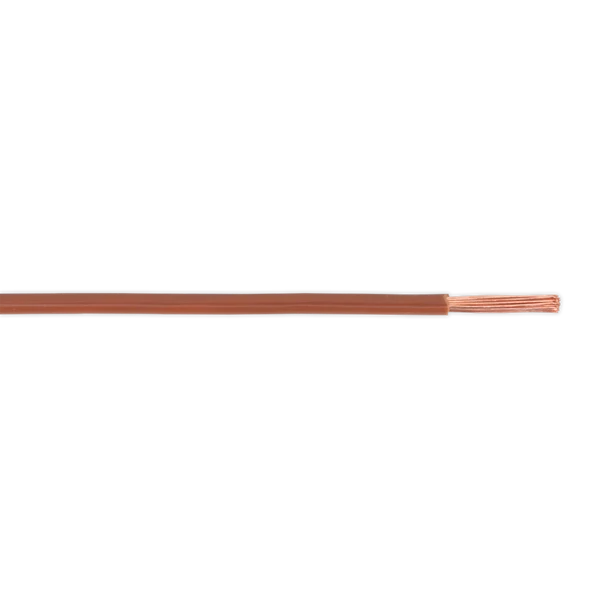 Sealey AC2830BN | Thin Wall Single Automotive Cable 2mm 28/0.30mm 50m - Brown