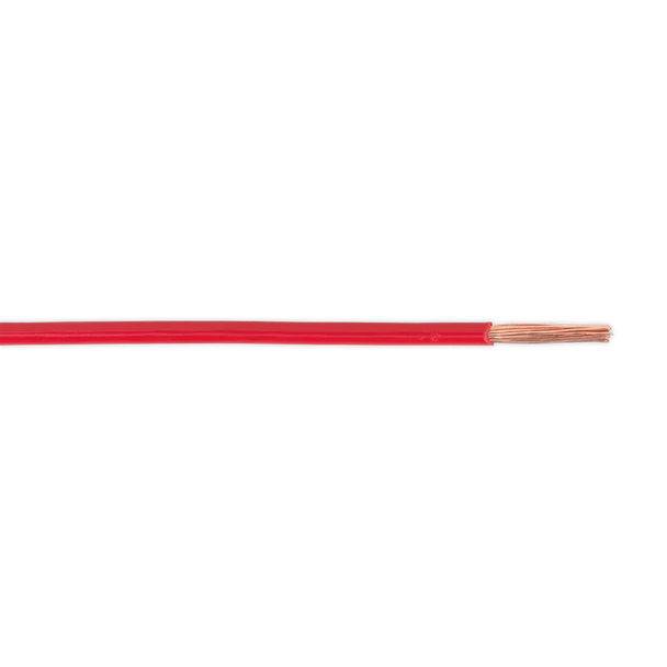 Sealey AC2830RE | Thin Wall Single Automotive Cable 2mm 28/0.30mm 50m - Red
