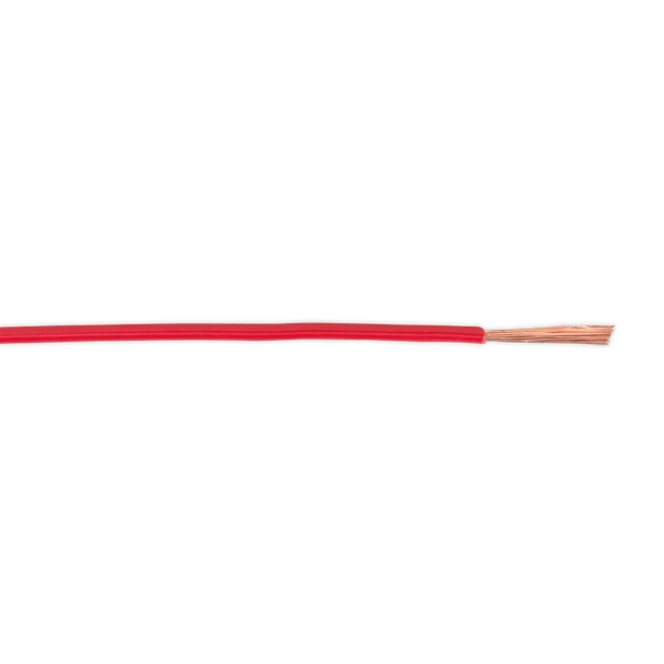 Sealey AC3220RE | Thin Wall Automotive Cable Single 1mm 32/0.20mm 50m - Red