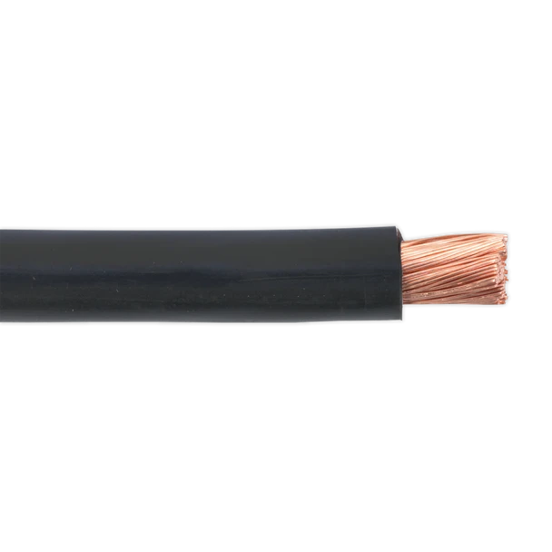Sealey AC40SQBK | 300A Automotive Starter Cable 315/0.40mm 40mm 10m - Black