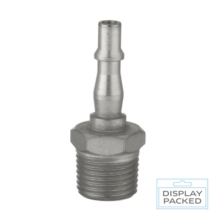 PCL ACA6584S | Standard Adaptor Male Thread R 1/2 (Display Packed)