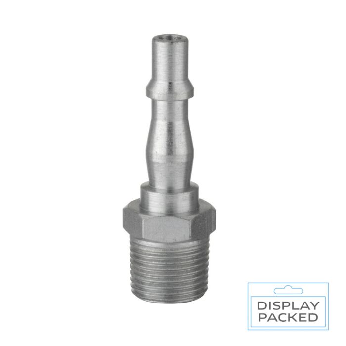 PCL ACA6909S | Standard Adaptor Male Thread R 3/8 (Display Packed)