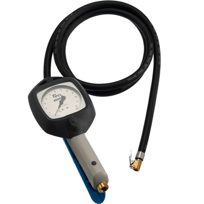 PCL AFG1C08 | Airforce II Tyre Inflator, 0-12 bar, 1.8m Hose Euro Connector (German PTB Approved)