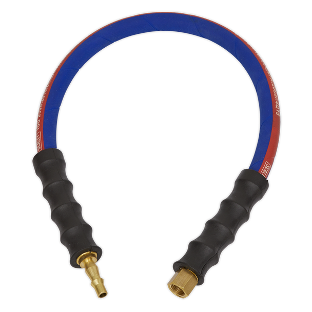 Sealey AH2R | Air Leader Hose with Tailpiece & 1/4"BSP Union 600mm x 8mm