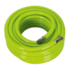 Sealey AHFC1538 | High-Visibility Air Hose with 1/4"BSP Unions 15m x 10mm