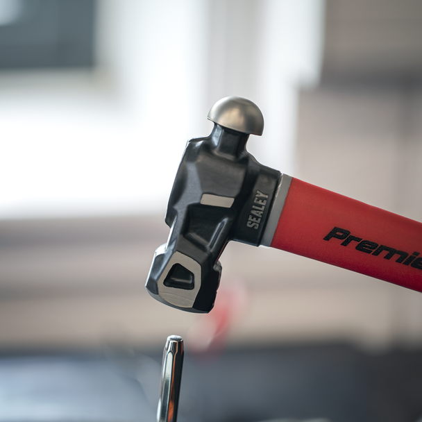 Sealey AK2033 ⏐ Premier Ball Pein Hammer Set with Fibreglass Shafts 3pc