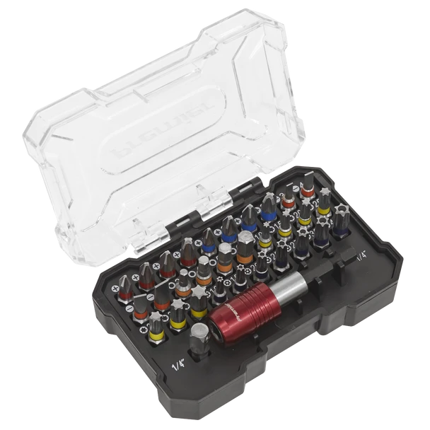 Sealey AK2110 | Premier Colour-Coded Power Tool Bit Set 32pc