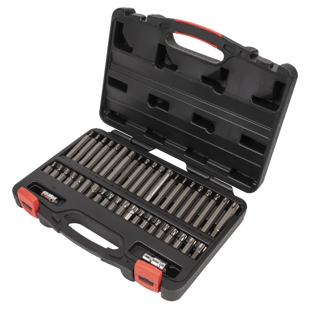Sealey AK21942P | Premier TRX-Star*/Hex/Spline Bit Set 3/8" & 1/2"Sq Drive 42pc