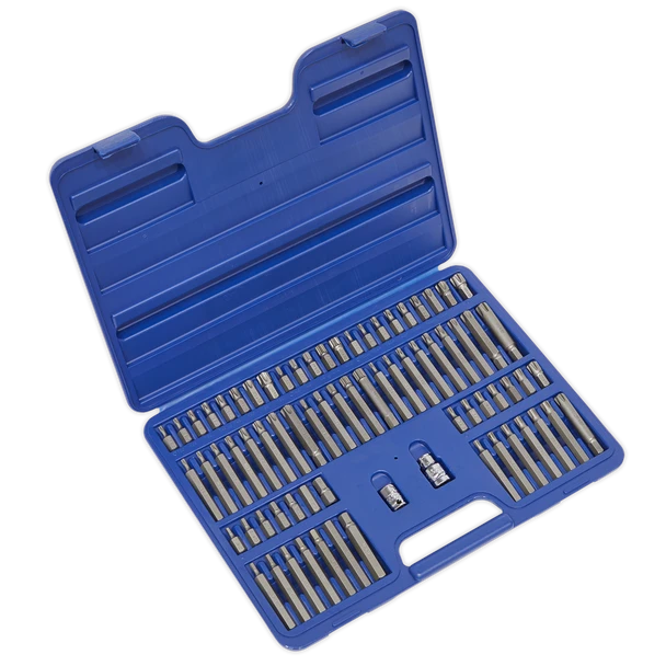 Sealey AK21974 | Premier TRX-Star/Security TRX-Star/Hex/Ribe/Spline Bit Set 3/8" & 1/2"Sq Drive 74pc