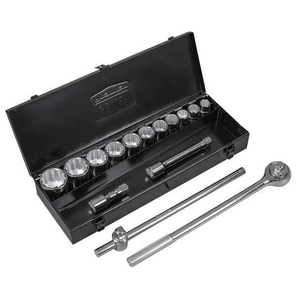 Sealey AK2585 | Premier Socket Set 3/4"Sq Drive 12-Point 15pc