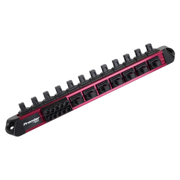 Sealey AK27097 | Socket & Bit Retaining Rail 3/8"Sq Drive