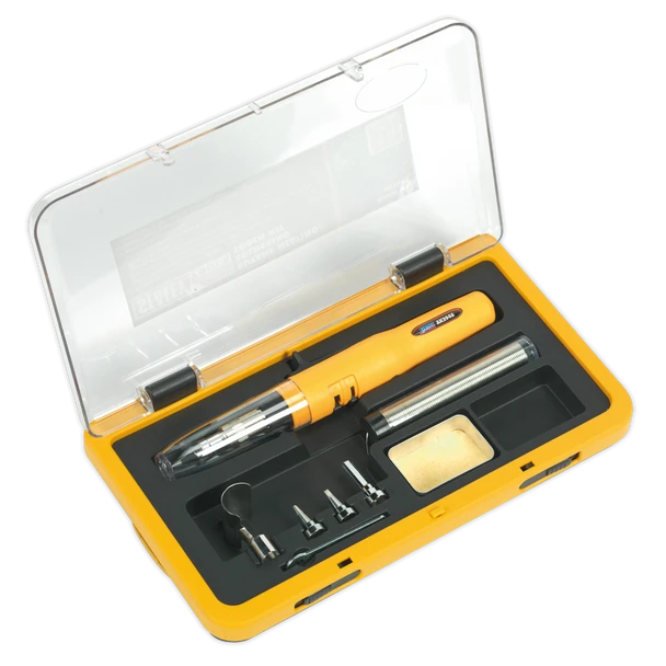 Sealey AK2946 | Premier Butane Heating/Soldering Torch Kit 8pc